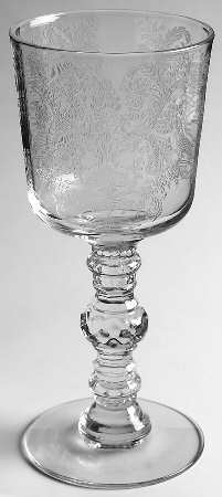 Royal Lace (Stem 504, Etch) by Duncan &amp; Miller