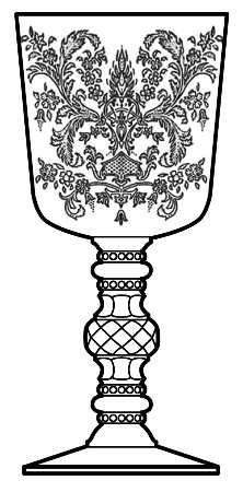 Royal Lace (Stem 504, Etch)