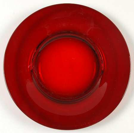 Ruby Red Bread & Butter Plate