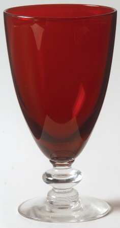Ruby Red Juice Glass