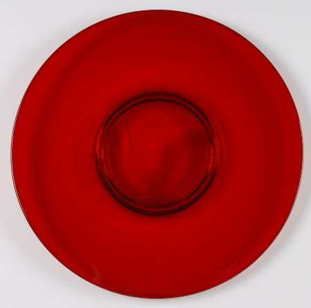 Ruby Red 13" Torte Plate
