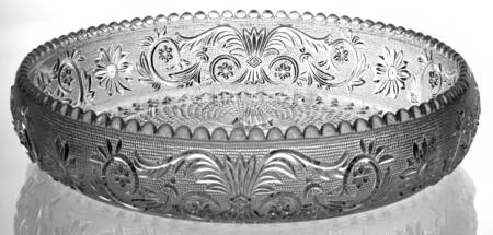 Sandwich Clear (Stem 41) 9" Gardenia Bowl