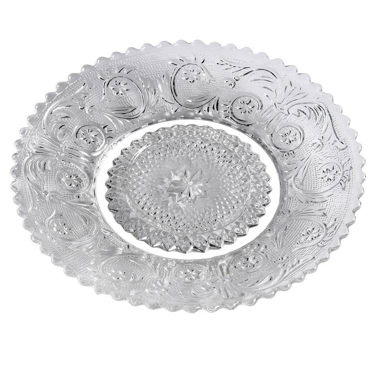Sandwich Clear (Stem 41) Saucer only
