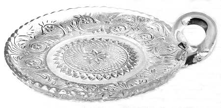 Sandwich Clear (Stem 41) Round Mint Tray