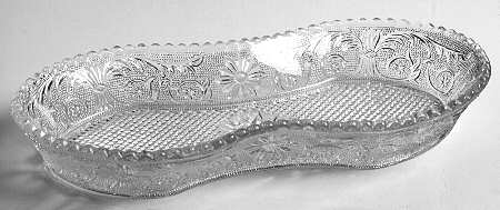 Sandwich Clear (Stem 41) 10" Oblong Celery