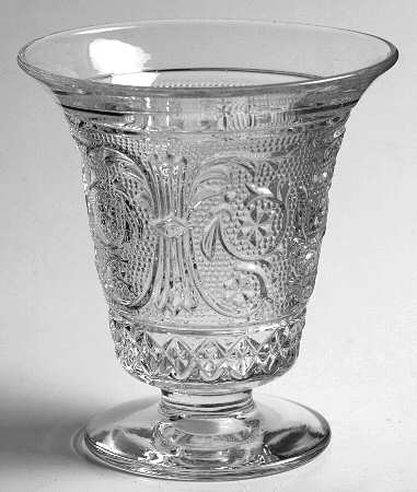 Sandwich Clear (Stem 41) Small Flared Vase