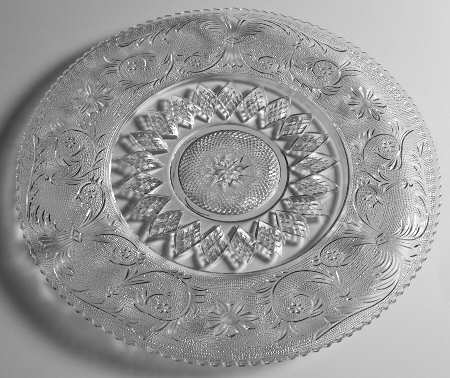 Sandwich Clear (Stem 41) Service Plate