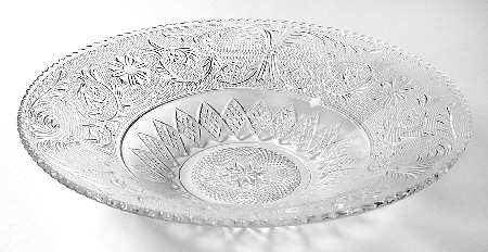 Sandwich Clear (Stem 41) Flared Bowl