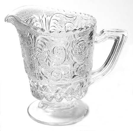 Sandwich Clear (Stem 41) Creamer