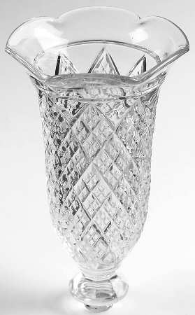 Sandwich Clear (Stem 41) Epergne Garden Flower Vase
