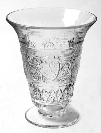 Sandwich Clear (Stem 41) 5" Flared Vase