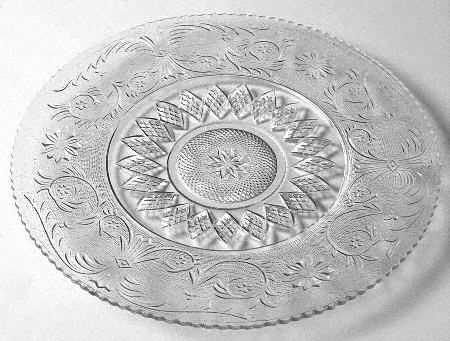 Sandwich Clear (Stem 41) Service Plate