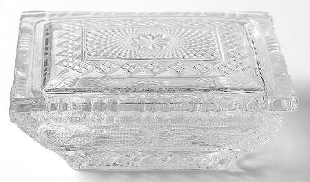 Sandwich Clear (Stem 41) Cigarette Box & Lid
