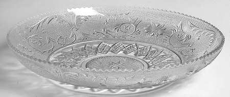 Sandwich Clear (Stem 41) Shallow Bowl