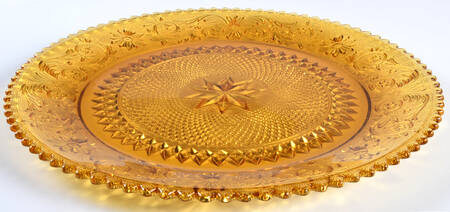 Sandwich Amber (Stem 41) Torte Plate