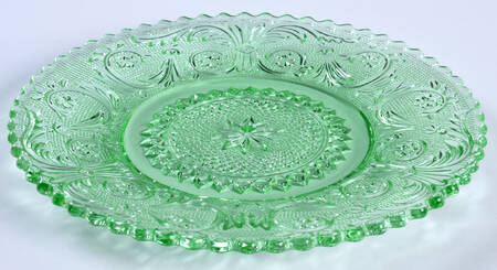 Sandwich Green (Stem 41) Bread & Butter Plate