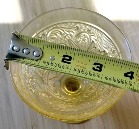 Sandwich Yellow (Stem 41) Champagne/Tall Sherbet