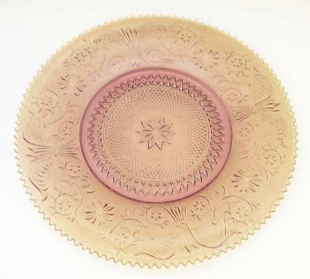 Sandwich Yellow (Stem 41) Large Torte Plate