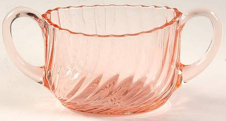 Spiral Flutes Pink Open Sugar