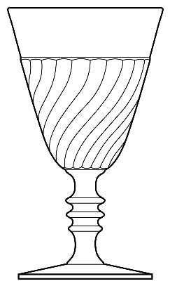 Spiral Flutes Clear