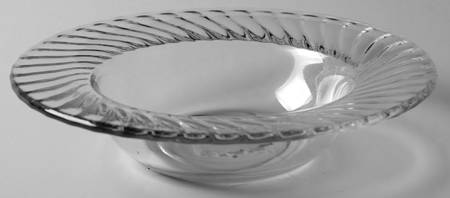 Spiral Flutes Clear Baked Apple
