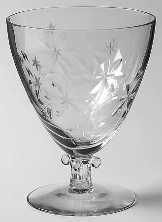 Starlight Low Water Goblet