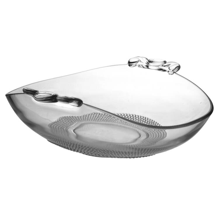 Teardrop Clear (Stem 5301 301) 9" Candy Bowl