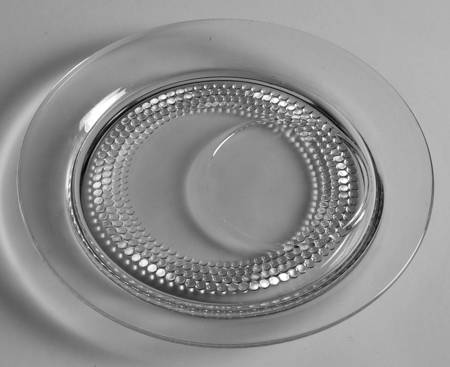 Teardrop Clear (Stem 5301 301) Canape Plate