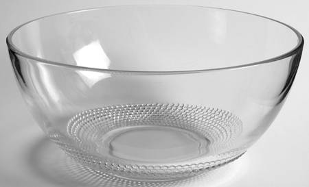 Teardrop Clear (Stem 5301 301) Salad Bowl