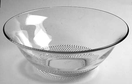 Teardrop Clear (Stem 5301 301) Large Fruit Bowl