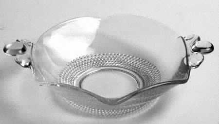 Teardrop Clear (Stem 5301 301) 6" Star Shape Sweet Meat
