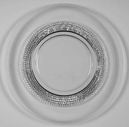 Teardrop Clear (Stem 5301 301) Luncheon Plate