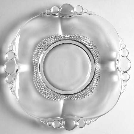 Teardrop Clear (Stem 5301 301) Lemon Plate