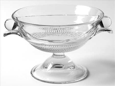Teardrop Clear (Stem 5301 301) Divided Mint Dish
