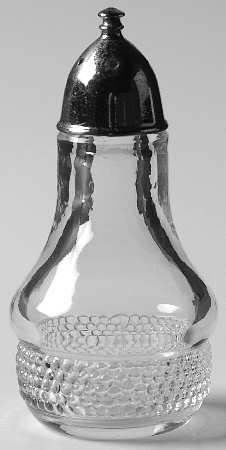 Teardrop Clear (Stem 5301 301) Shaker with Metal Lid