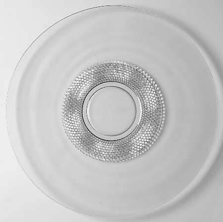 Teardrop Clear (Stem 5301 301) Small Torte Plate