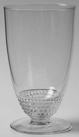 Teardrop Clear (Stem 5301 301) Footed Tumbler