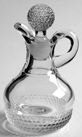 Teardrop Clear (Stem 5301 301) Vinegar & Stopper