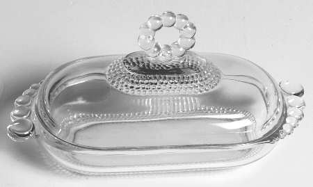 Teardrop Clear (Stem 5301 301) 1/4 Pound Covered Butter