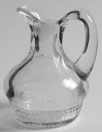 Teardrop Clear (Stem 5301 301) Cruet No Stopper