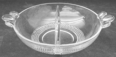 Teardrop Clear (Stem 5301 301) 8" Round 2 Part Relish