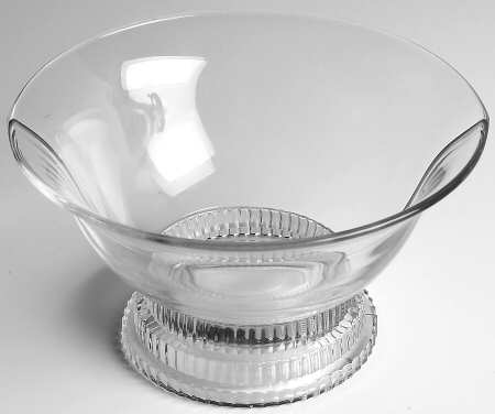 Terrace Clear (Stem 111) Footed Bowl