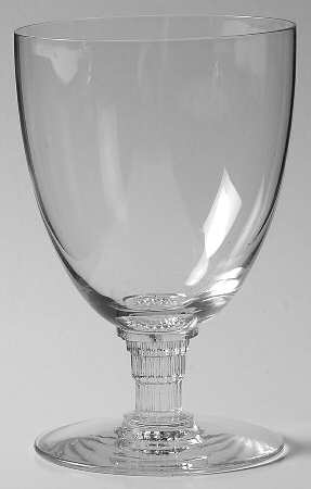 Terrace Clear (Stem 111) Footed Tumbler