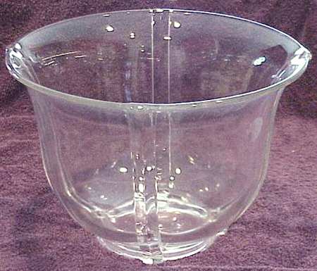 Venetian Clear Punch Bowl