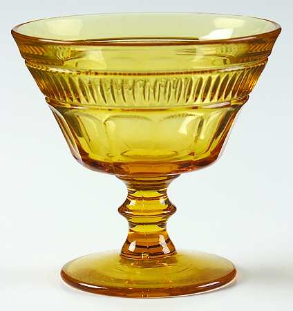 Waterford Amber Low Sherbet