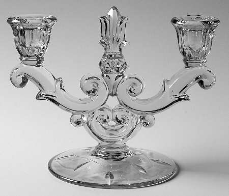 Willow Double Light Candlestick