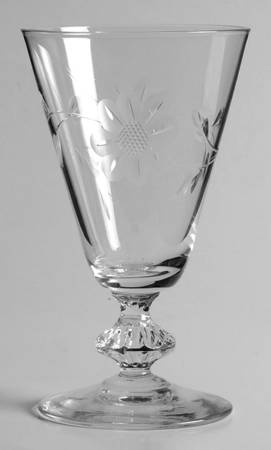 Wild Rose (Cut) Juice Glass