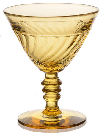 Spiral Flutes Amber Champagne/Tall Sherbet