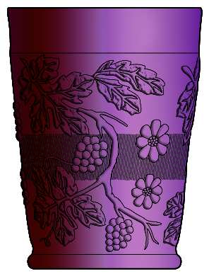 Floral and Grape Amethyst