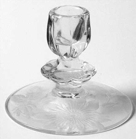 Passion Flower Single Light Candlestick